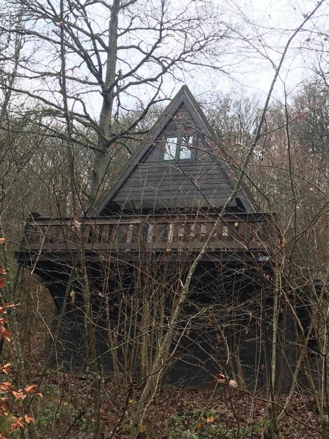 Heavenly Renovated Cabin Near Pittoresque Durbuy - Whistler Vila Exterior foto