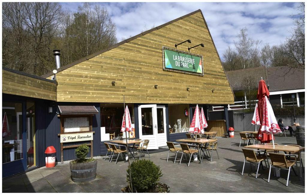 Heavenly Renovated Cabin Near Pittoresque Durbuy - Whistler Vila Exterior foto
