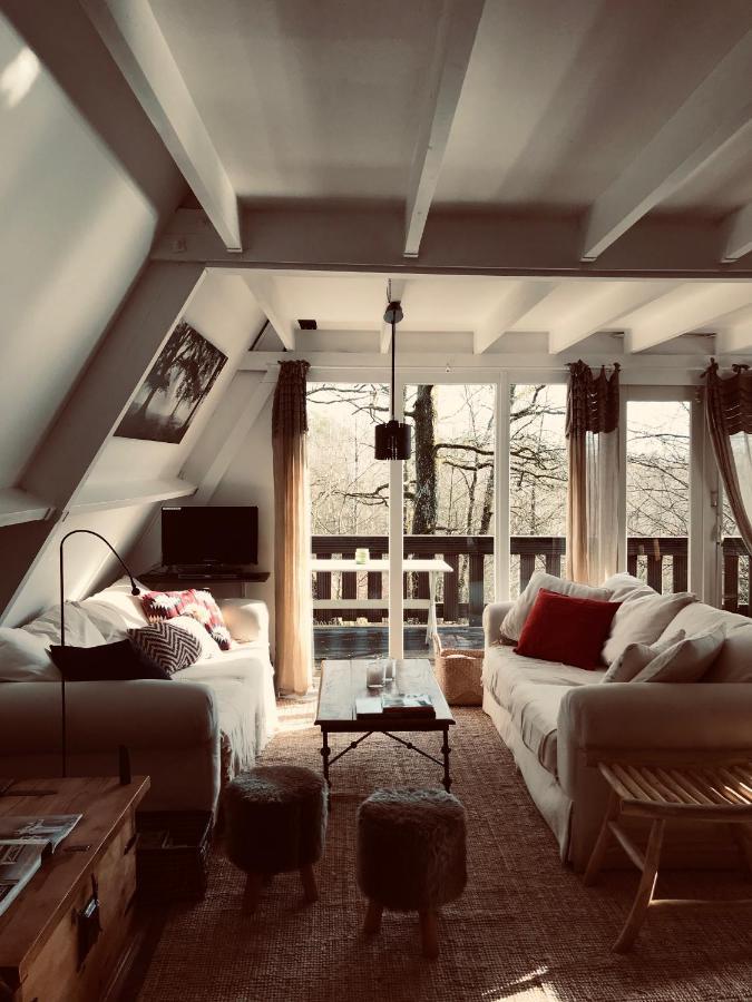 Heavenly Renovated Cabin Near Pittoresque Durbuy - Whistler Vila Exterior foto