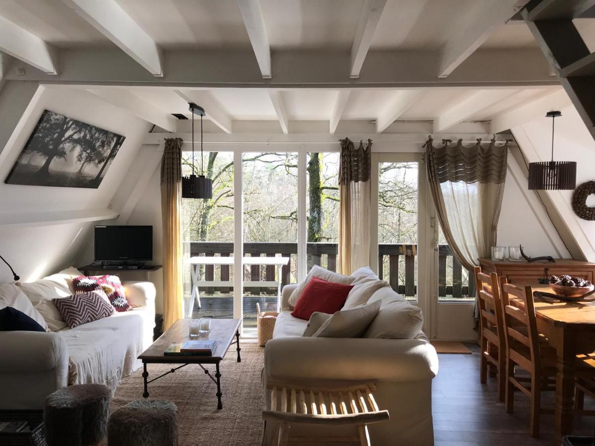Heavenly Renovated Cabin Near Pittoresque Durbuy - Whistler Vila Exterior foto