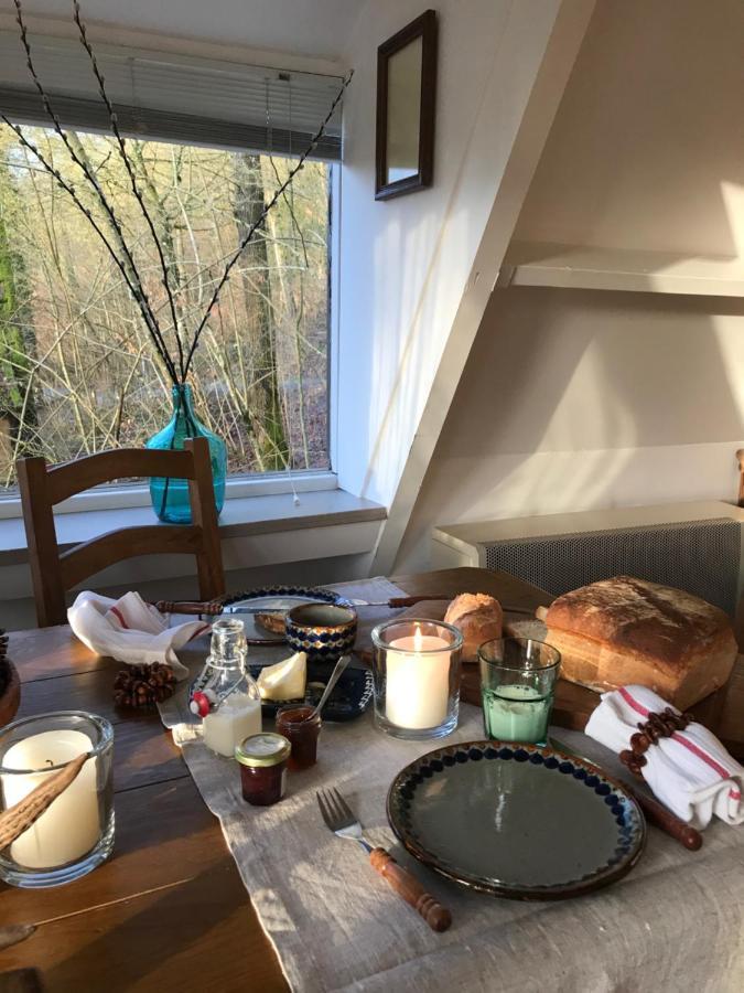 Heavenly Renovated Cabin Near Pittoresque Durbuy - Whistler Vila Exterior foto