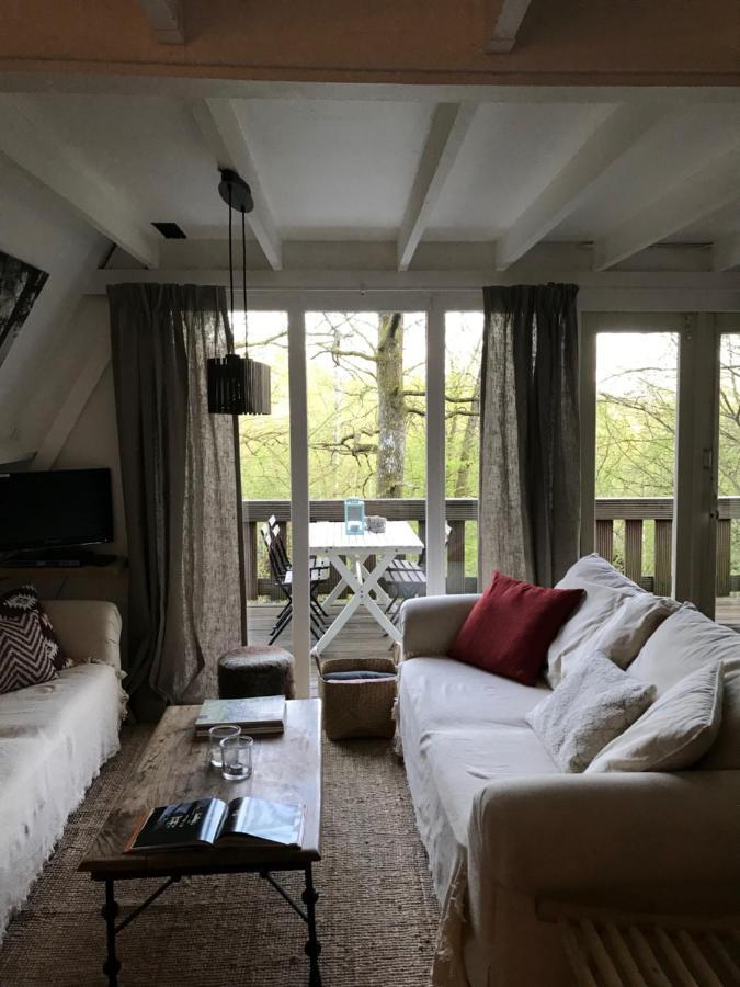 Heavenly Renovated Cabin Near Pittoresque Durbuy - Whistler Vila Exterior foto
